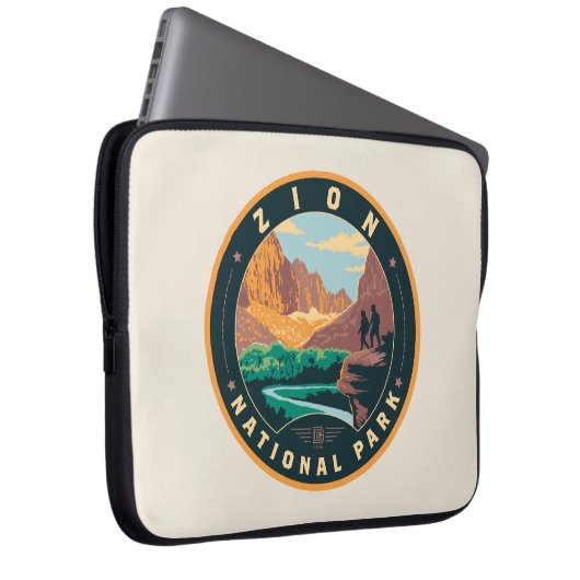 Zion-Nationalpark Laptopschutzhülle (Vorne Rechts)