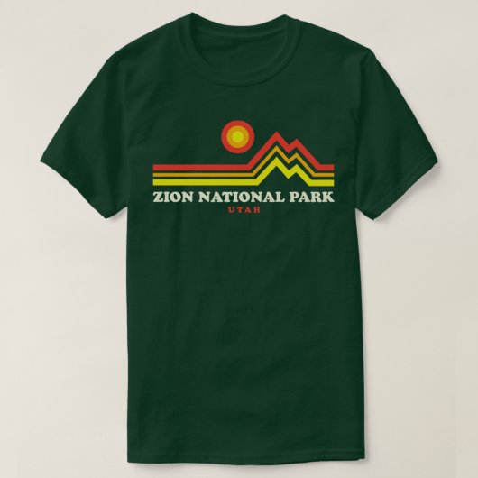 Zion Nationalpark Locarno T-Shirt (Design vorne)