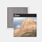 Zion-Nationalpark Magnet (Vorderseite/Rückseite)