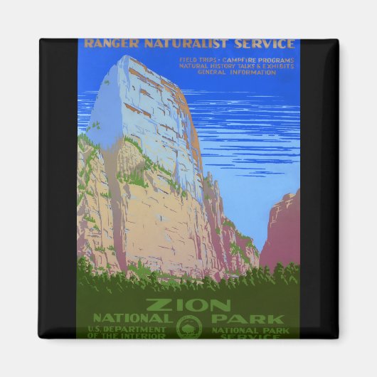 Zion-Nationalpark Magnet (Vorne)