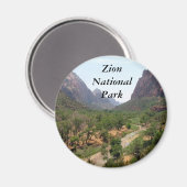 Zion-Nationalpark Magnet (Vorderseite/Rückseite)