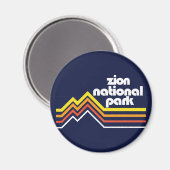 Zion-Nationalpark Magnet (Vorderseite/Rückseite)