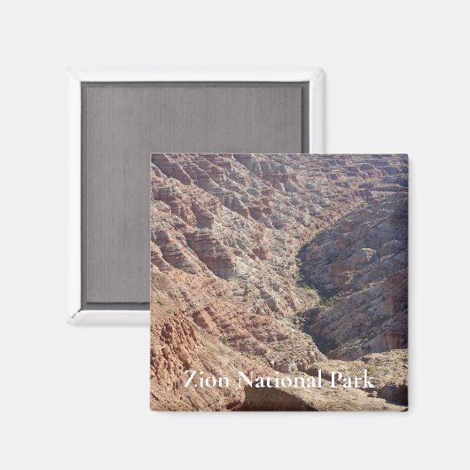 Zion-Nationalpark Magnet (Vorderseite/Rückseite)