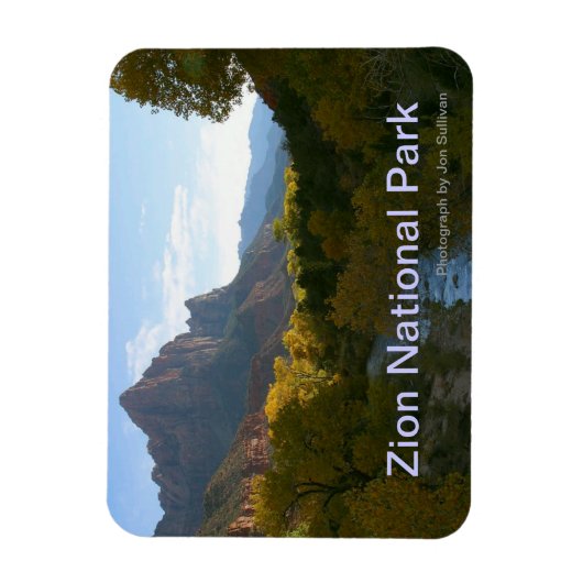 Zion-Nationalpark Magnet (Vertikal)