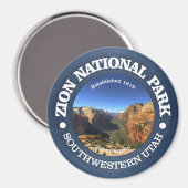 Zion-Nationalpark Magnet (Vorderseite/Rückseite)