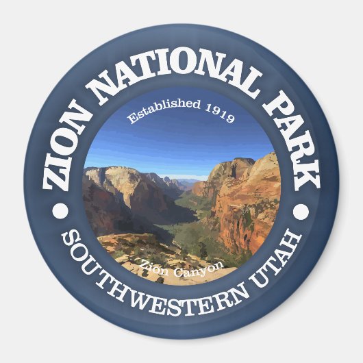 Zion-Nationalpark Magnet (Vorne)