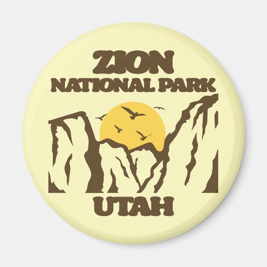 Zion-Nationalpark Magnet (Vorne)