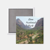 Zion-Nationalpark Magnet (Vorderseite/Rückseite)