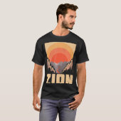 Zion Nationalpark Merchandise Zion Wandern T-Shirt (Vorne ganz)