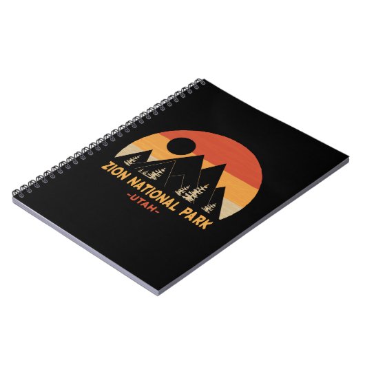 Zion-Nationalpark Notizblock (Linke Seite)