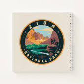 Zion-Nationalpark Notizblock (Rückseite)