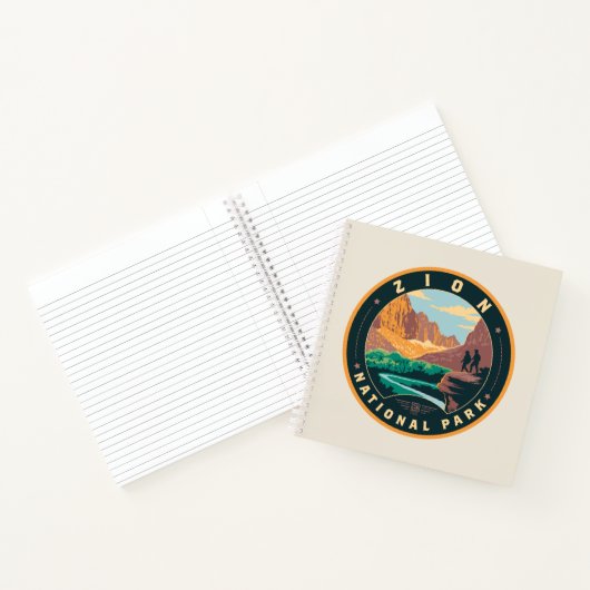 Zion-Nationalpark Notizblock (Innenseite)