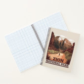 Zion-Nationalpark Notizblock (Innenseite)