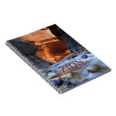 Zion Nationalpark-Notizbuch, Zion Engen Notizblock (Rechte Seite)