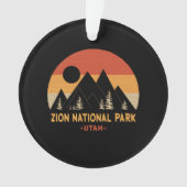 Zion-Nationalpark Ornament (Vorderseite)