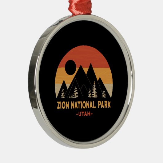 Zion-Nationalpark Ornament Aus Metall (Rechts)