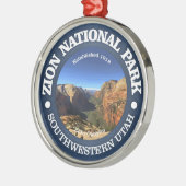 Zion-Nationalpark Ornament Aus Metall (Links)