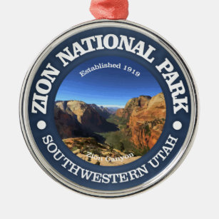 Zion-Nationalpark Ornament Aus Metall