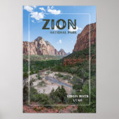 Zion-Nationalpark Poster (Vorne)