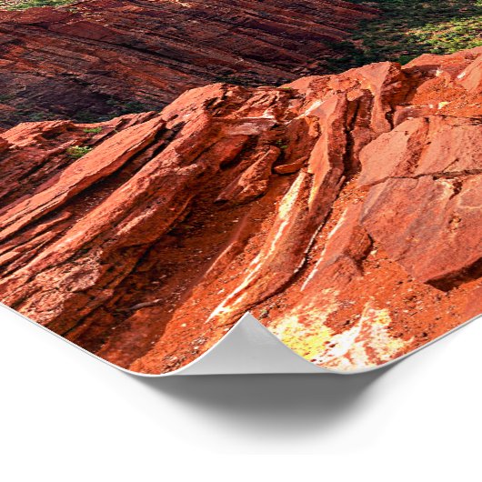 Zion-Nationalpark Poster (Ecke)