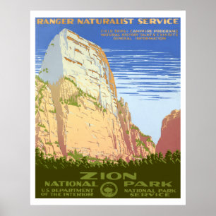Zion-Nationalpark Poster
