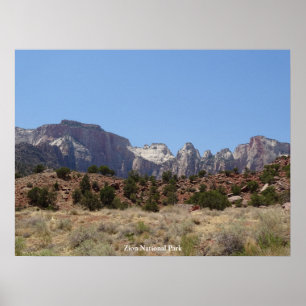 Zion-Nationalpark Poster
