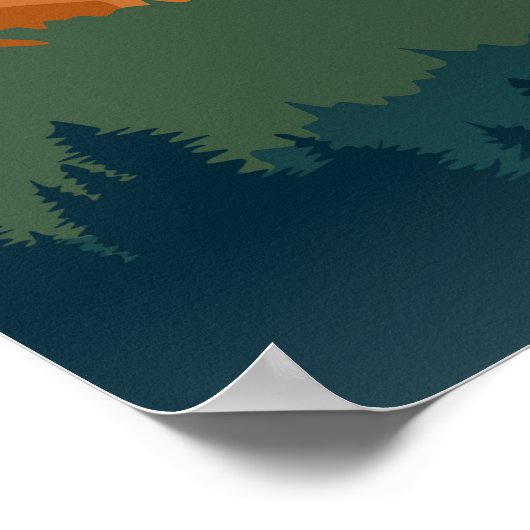 Zion-Nationalpark Poster (Ecke)