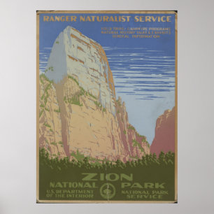 Zion-Nationalpark Poster