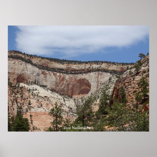 Zion-Nationalpark Poster (Vorne)