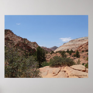 Zion-Nationalpark Poster