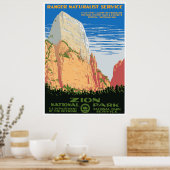 Zion-Nationalpark Poster (Küche)
