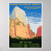 Zion-Nationalpark Poster (Vorne)
