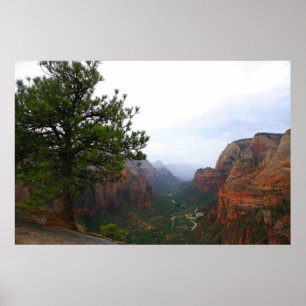 zion Nationalpark Poster