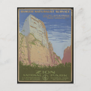 Zion-Nationalpark Postkarte