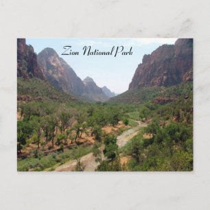 Zion-Nationalpark Postkarte