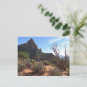 Zion-Nationalpark Postkarte (Stehend Vorderseite)