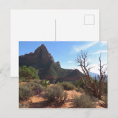 Zion-Nationalpark Postkarte (Vorne/Hinten)