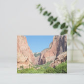 Zion-Nationalpark Postkarte (Stehend Vorderseite)