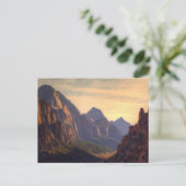 Zion-Nationalpark Postkarte (Stehend Vorderseite)