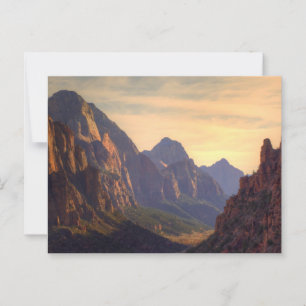 Zion-Nationalpark Postkarte
