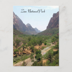 Zion-Nationalpark Postkarte