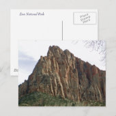 Zion-Nationalpark Postkarte (Vorne/Hinten)