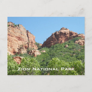 Zion-Nationalpark Postkarte