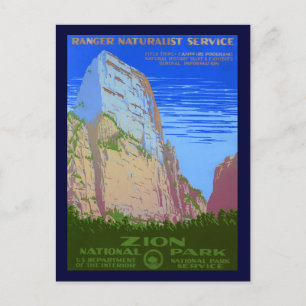 Zion-Nationalpark Postkarte