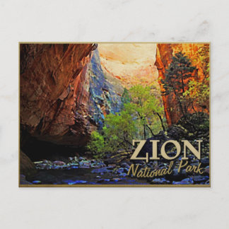 Zion-Nationalpark Postkarte