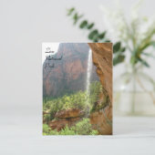 Zion-Nationalpark Postkarte (Stehend Vorderseite)