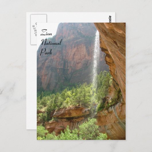 Zion-Nationalpark Postkarte (Vorne/Hinten)
