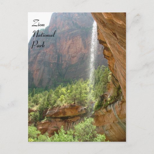 Zion-Nationalpark Postkarte (Vorderseite)