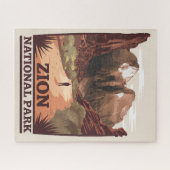 Zion-Nationalpark Puzzle (Horizontal)