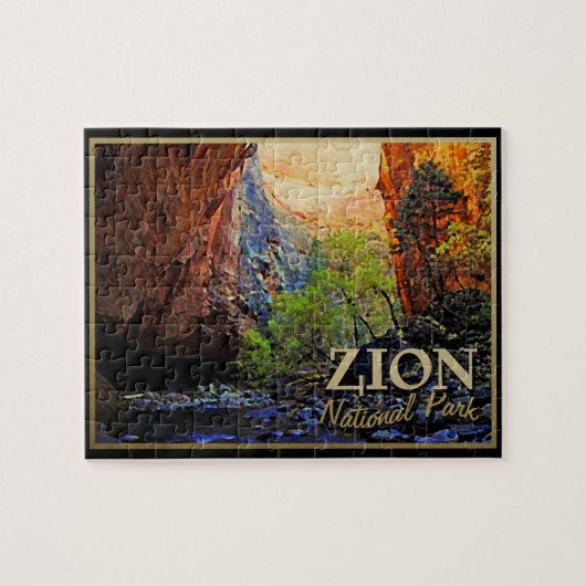 Zion-Nationalpark Puzzle (Horizontal)